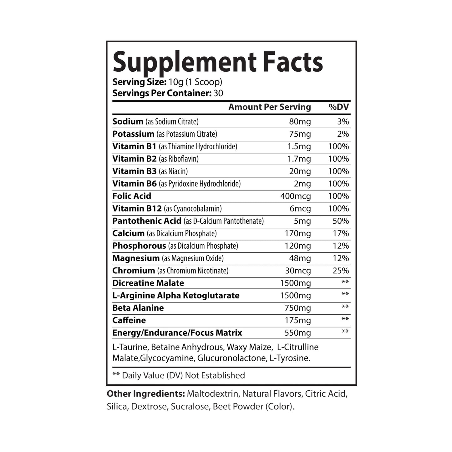 Watermelon Pre-Workout Supplement – Energy, Pump, Endurance & Recovery