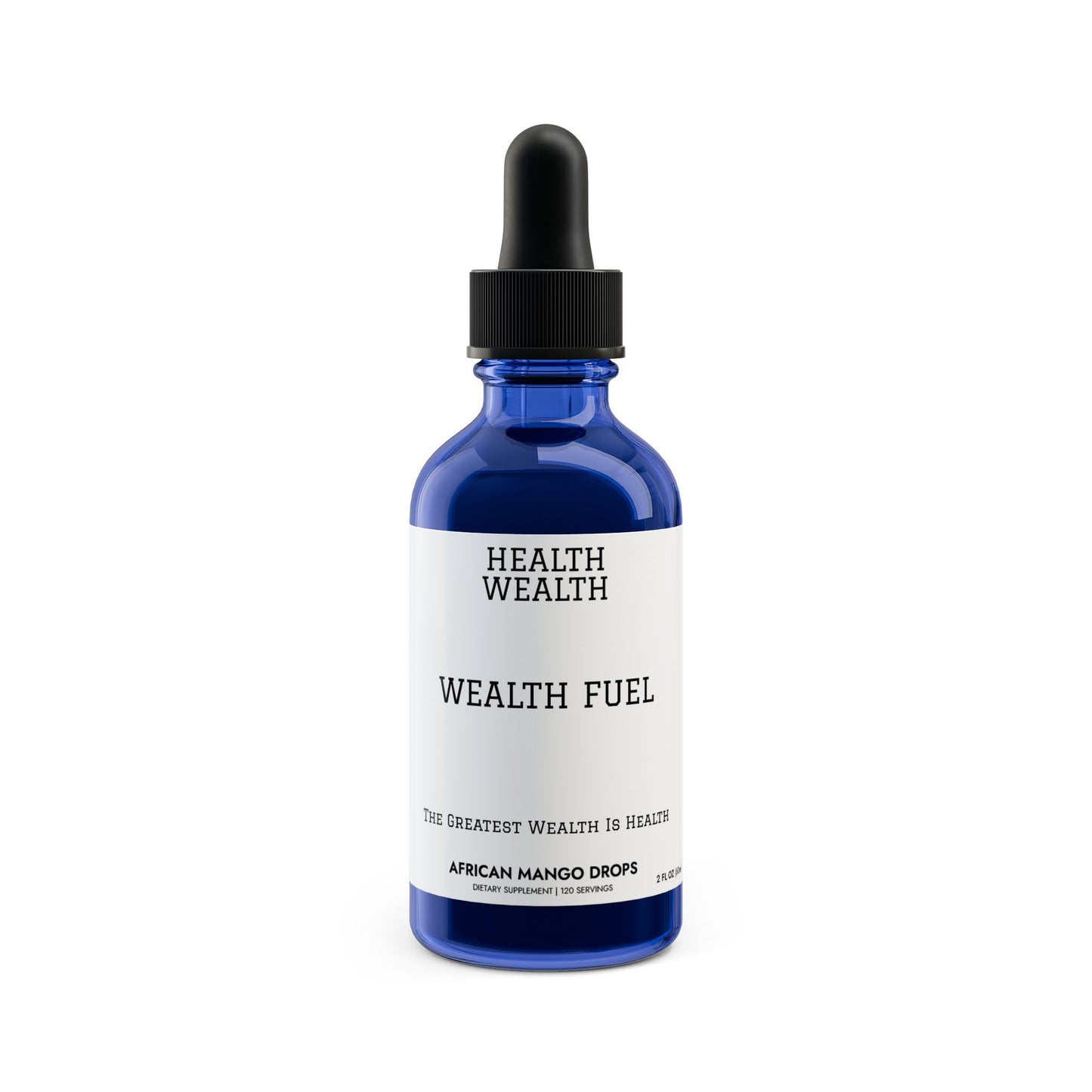 Wealth Fuel – African Mango Drops Supplement with L-Carnitine & Rhodiola for Metabolism, Endurance & Recovery