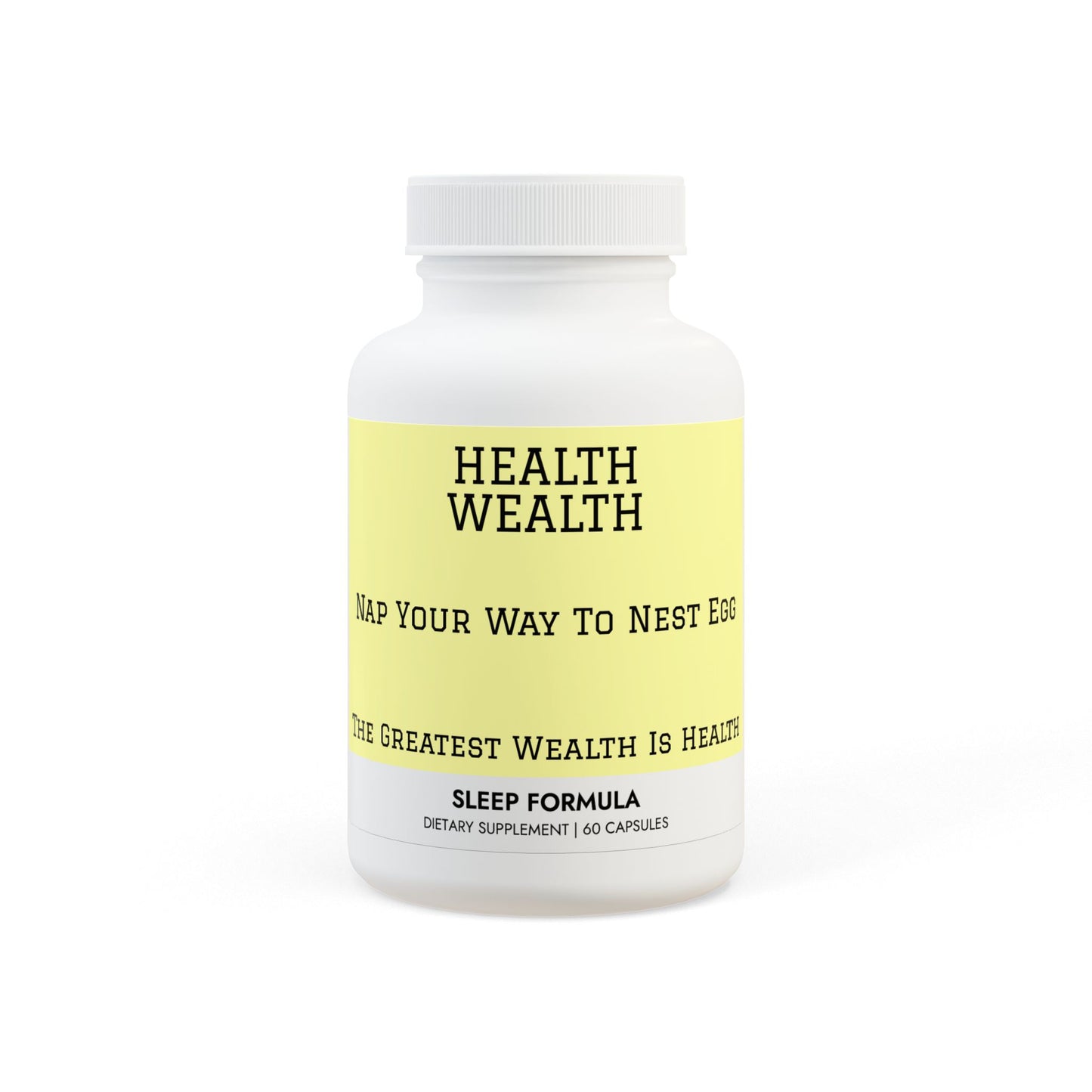 Nap Your Way To Nest Egg – Sleep Supplement with Green Tea Amino Acid for Rest, Recovery & Antioxidant Support