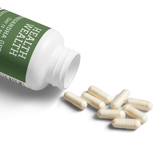 Ashwagandha Get Rich – Ashwagandha & Black Pepper Supplement for Stress, Mood & Performance