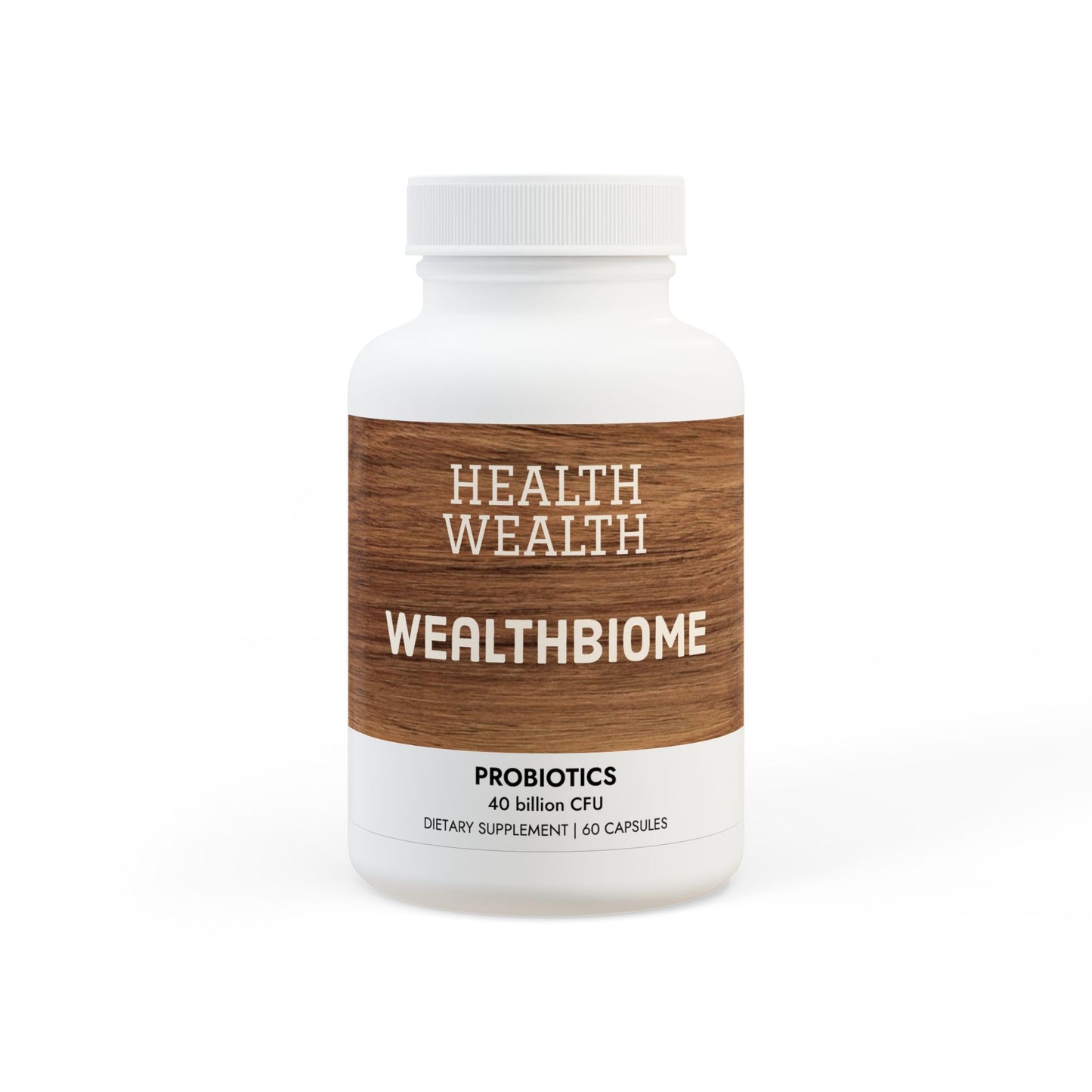 WealthBiome – Probiotic Supplement with MAKTREK® for Gut Health, Recovery & Performance