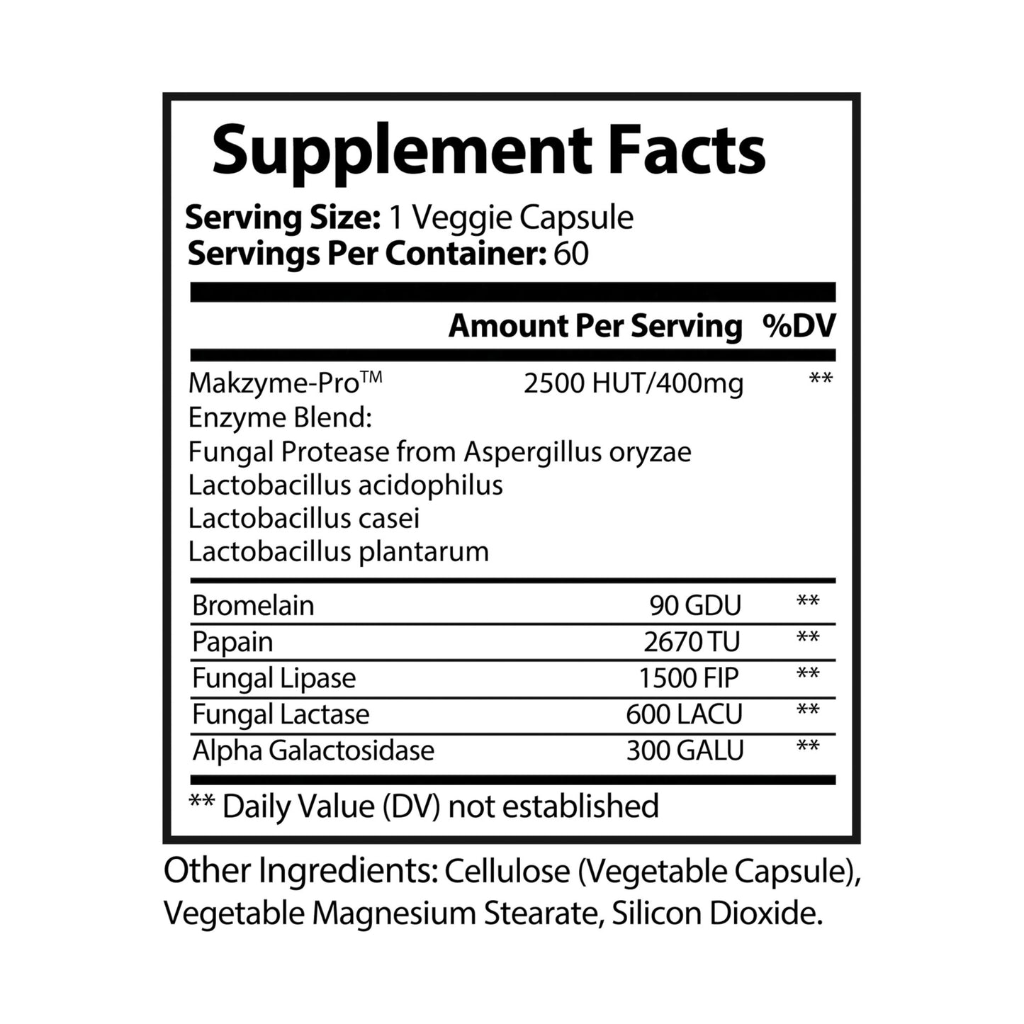 Poop’s BFF – Digestive Enzyme Supplement for Gut Health, Bloating & Energy