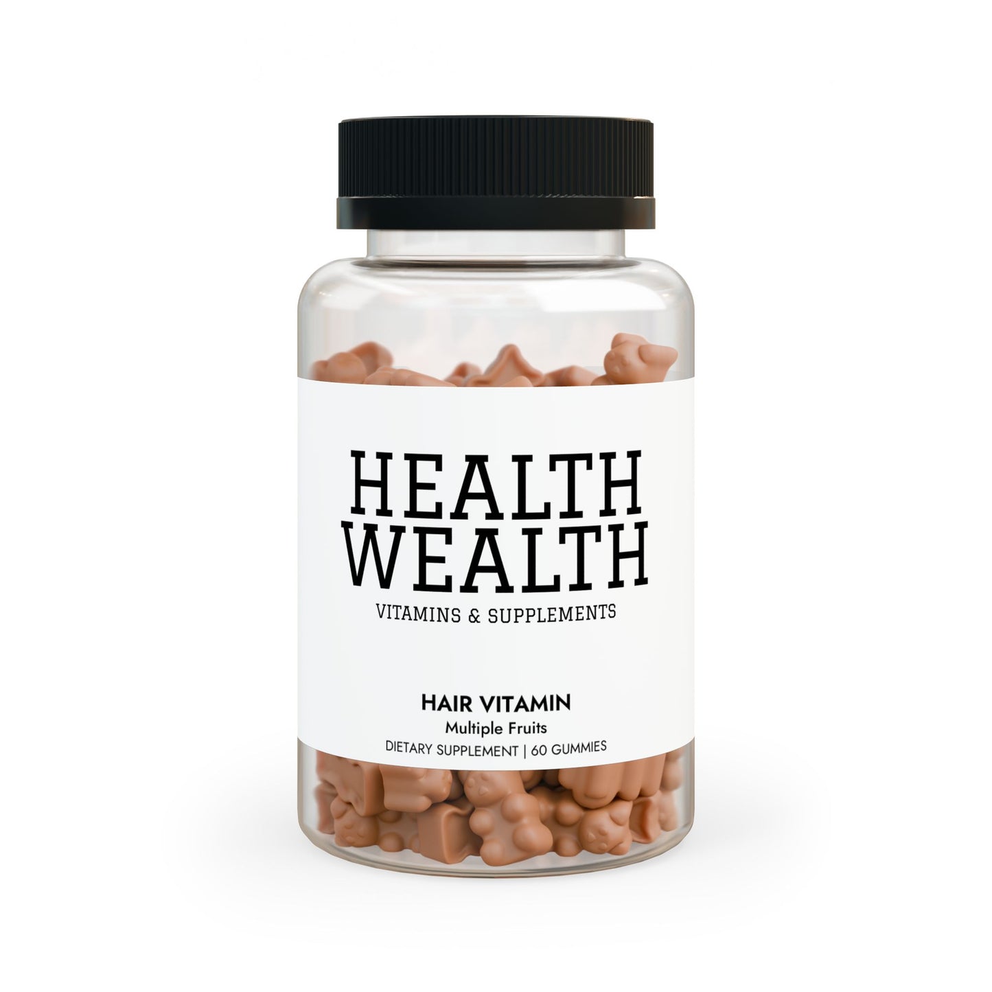 Rich Hair Vitamin Gummies – Biotin, Zinc & Essential Nutrients for Strong, Healthy Hair
