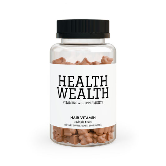 Rich Hair Vitamin Gummies – Biotin, Zinc & Essential Nutrients for Strong, Healthy Hair
