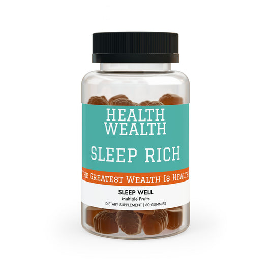 Sleep Rich Gummies – Melatonin & Passionflower for Restful Sleep & Healthy Sleep Patterns