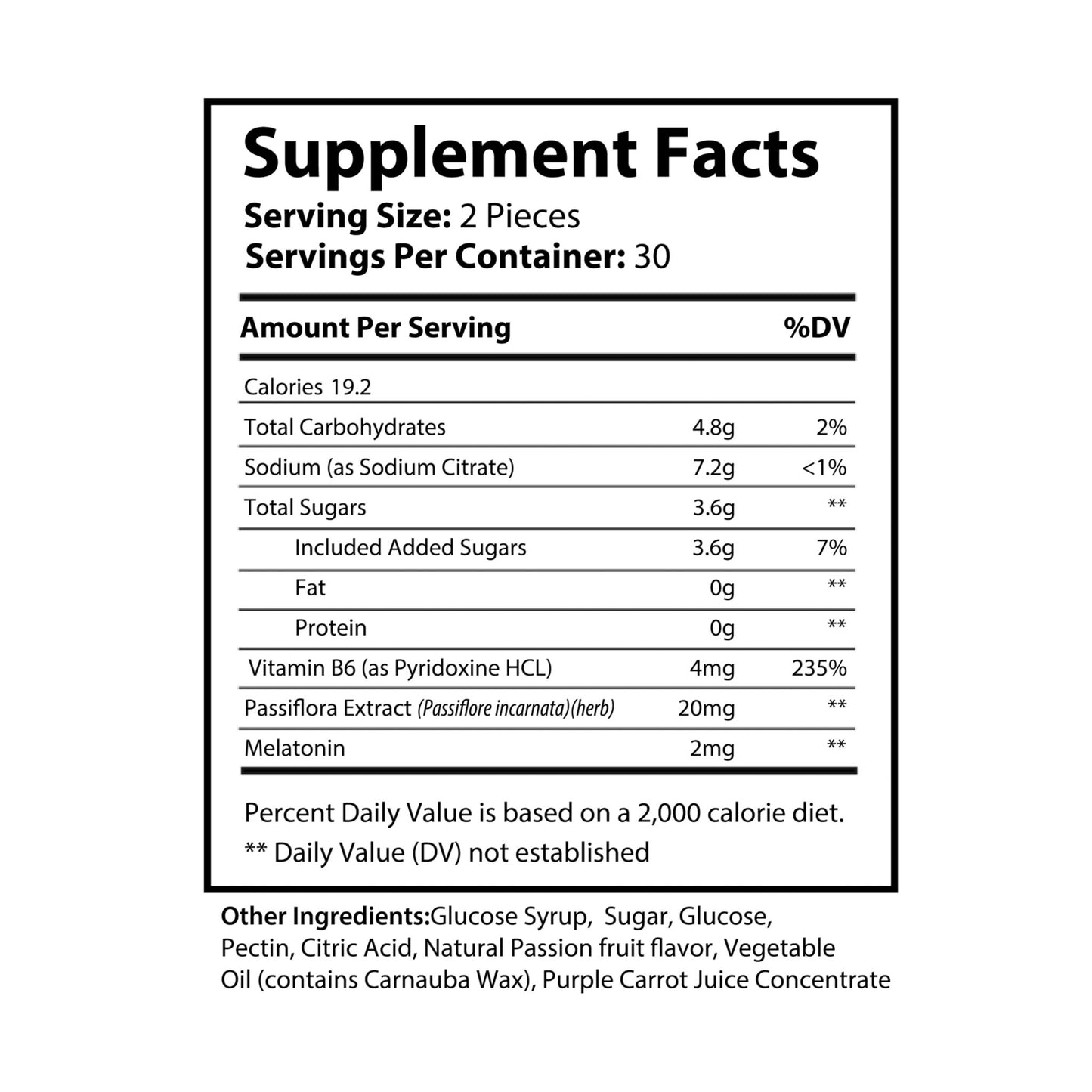 Sleep Rich Gummies – Melatonin & Passionflower for Restful Sleep & Healthy Sleep Patterns
